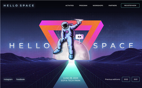 Hello Space 3.0 с Rocket Science от екипа на TechnoMagicLand на 29 юни в София Тех Парк