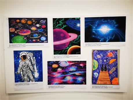 The exhibition of drawings &quot;Our Beautiful Universe&quot; is at TechnoMagicLand.